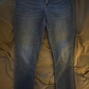 Zenana Outfitters Dark Blue Skinny Jeans